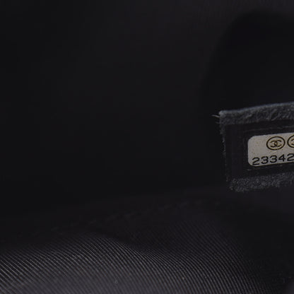 Chanel Lambskin Quilted Large Natural CC Flap Black 7 of 10