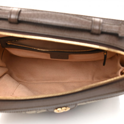 Gucci GG Supreme Web Small Ophidia Top Handle Shoulder Bag Brown 5 of 14