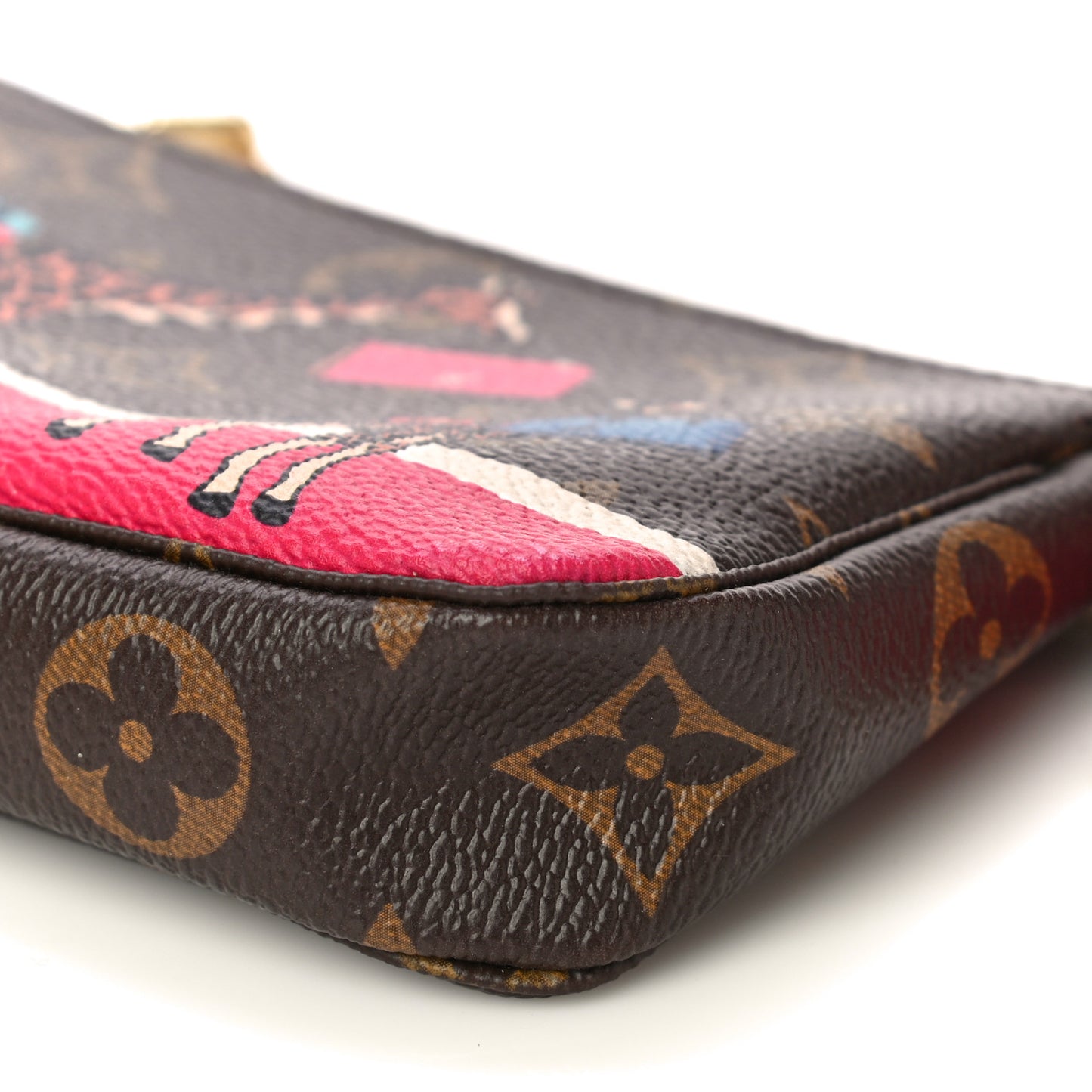 Monogram 2017 Christmas Animation Mini Pochette Accessories