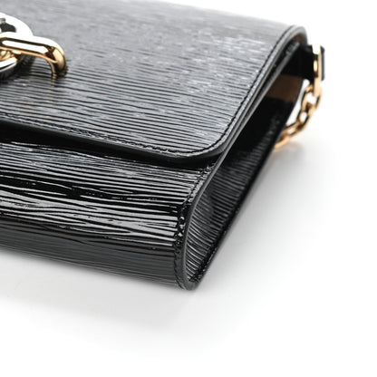 Louis Vuitton Electric Epi Pochette Evening Clutch Black 9 of 9