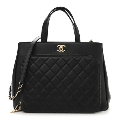 Chanel Caviar Quilted Large Business Affinity Shopping Bag Black 1 of 13