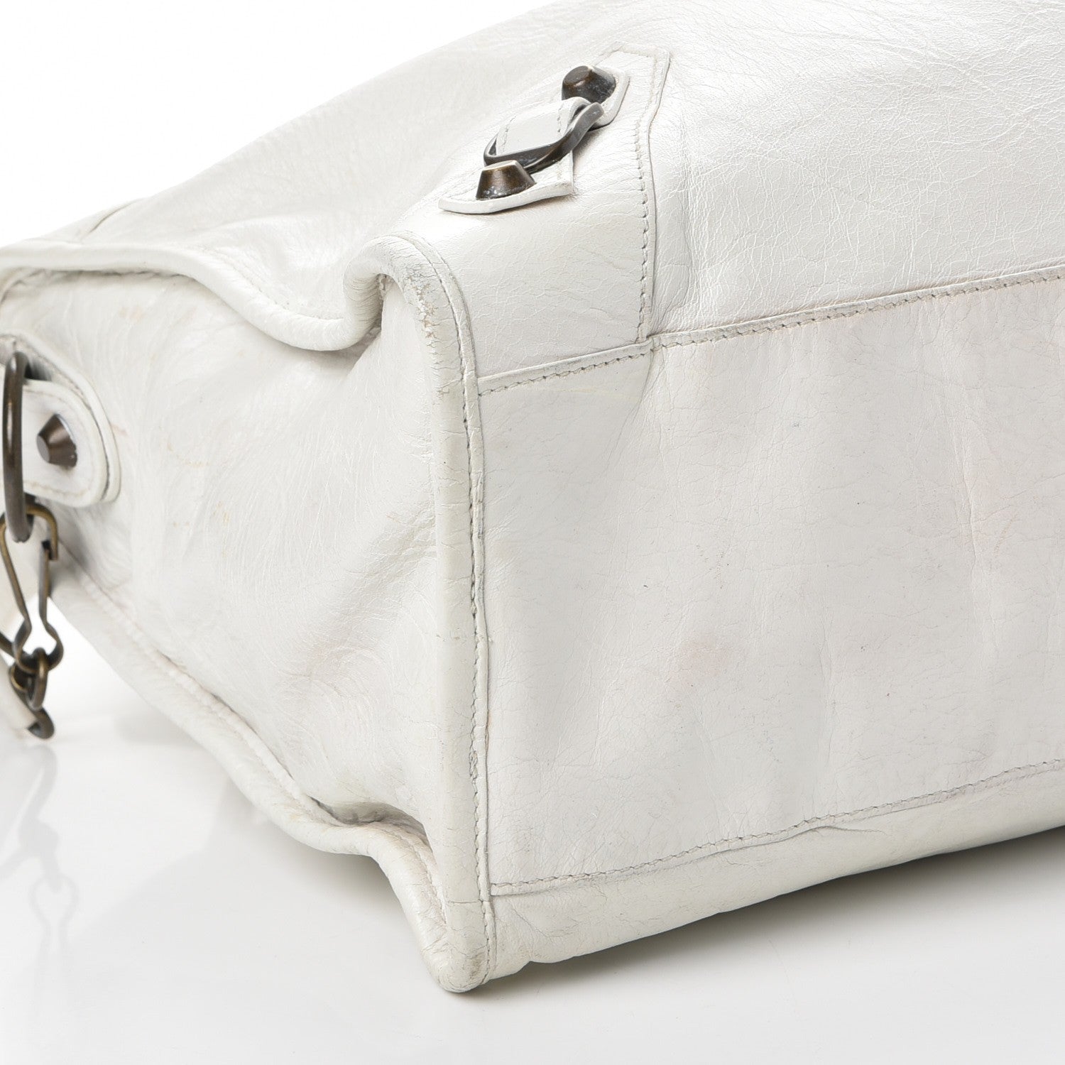 Balenciaga Agneau Classic Hardware City White 21 of 22