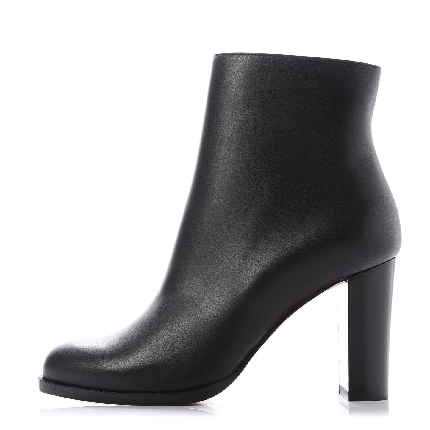 Calfskin Adox 85 Ankle Boots 36.5 Black