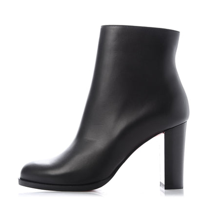 Christian Louboutin Calfskin Adox 85 Ankle Boots 36.5 Black 1 of 8