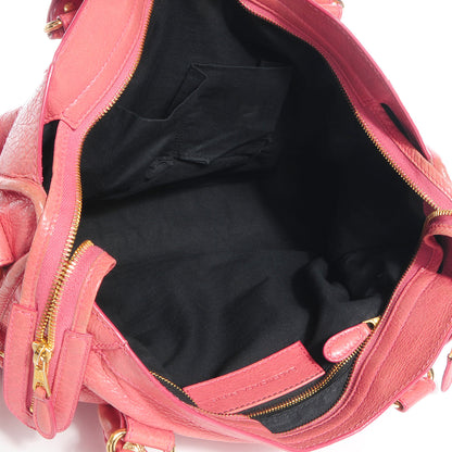 Balenciaga Agneau Giant 12 Gold Hardware City Rose Bombon Raspberry 5 of 11