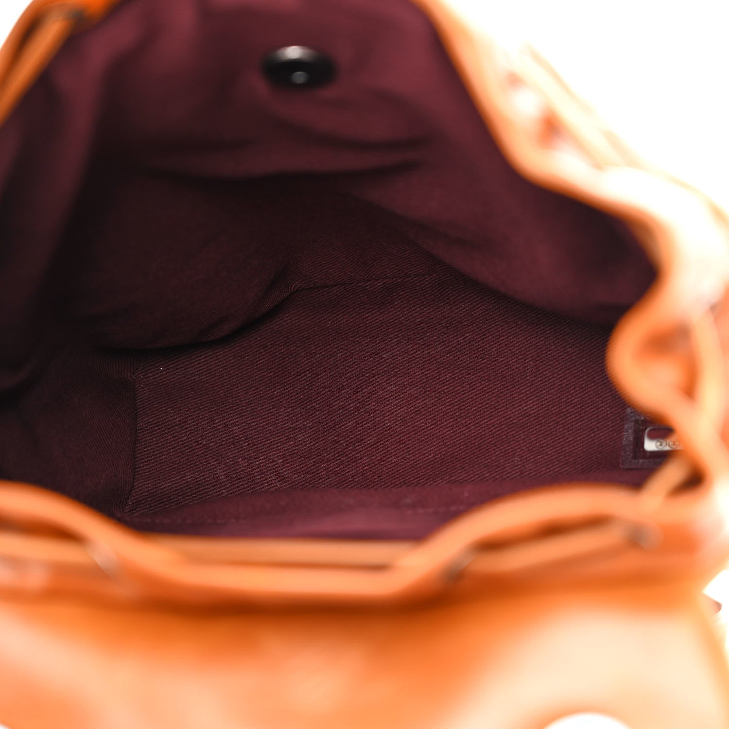 Chanel Glazed Calfskin Quilted Small Salzburg Mountain Backpack Brown 5 of 13