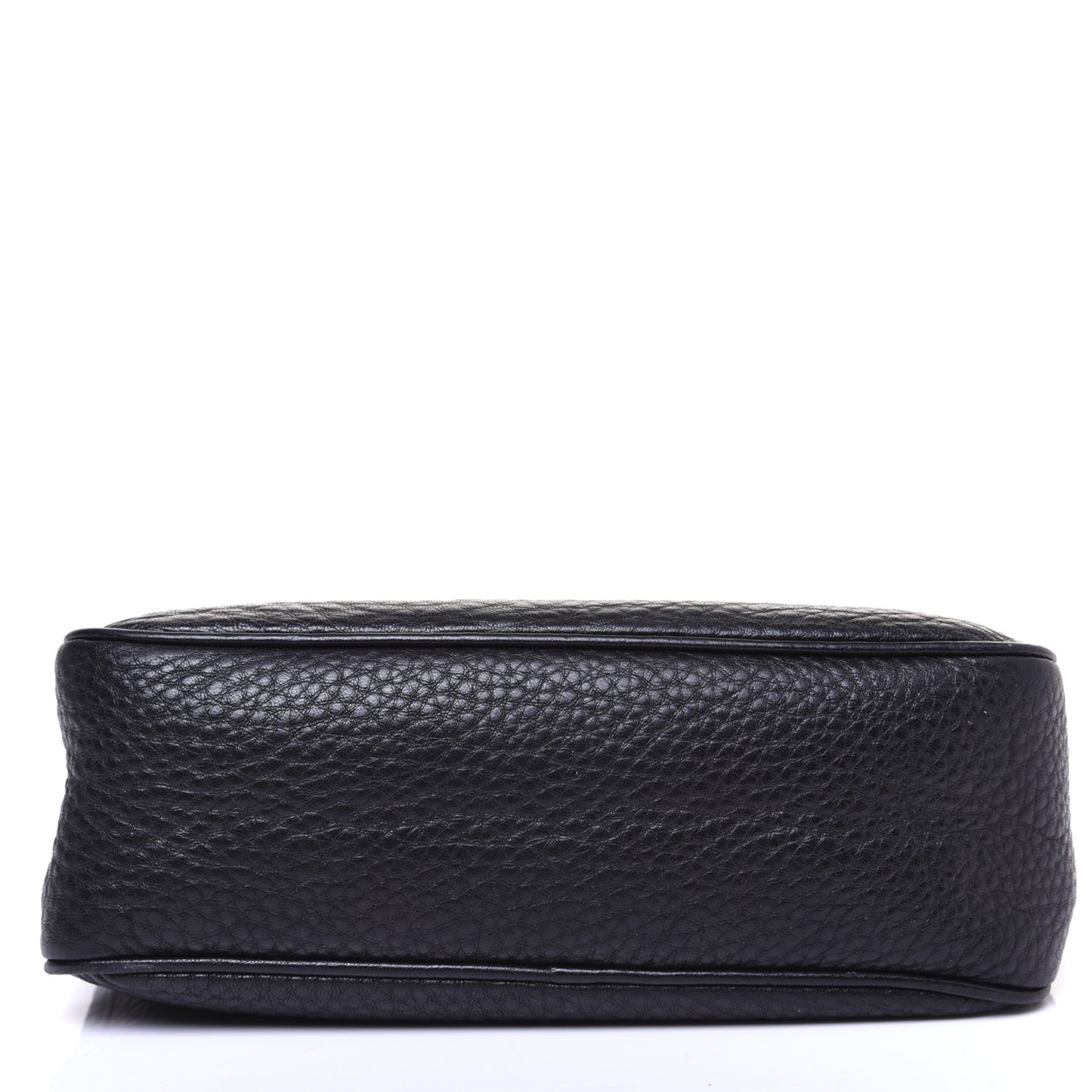 Vitello Daino Pochette Bag Black