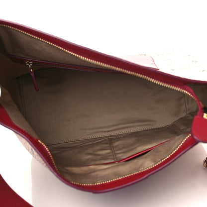 MCM Metallic Visetos Medium Klara Hobo Champagne Gold 5 of 6
