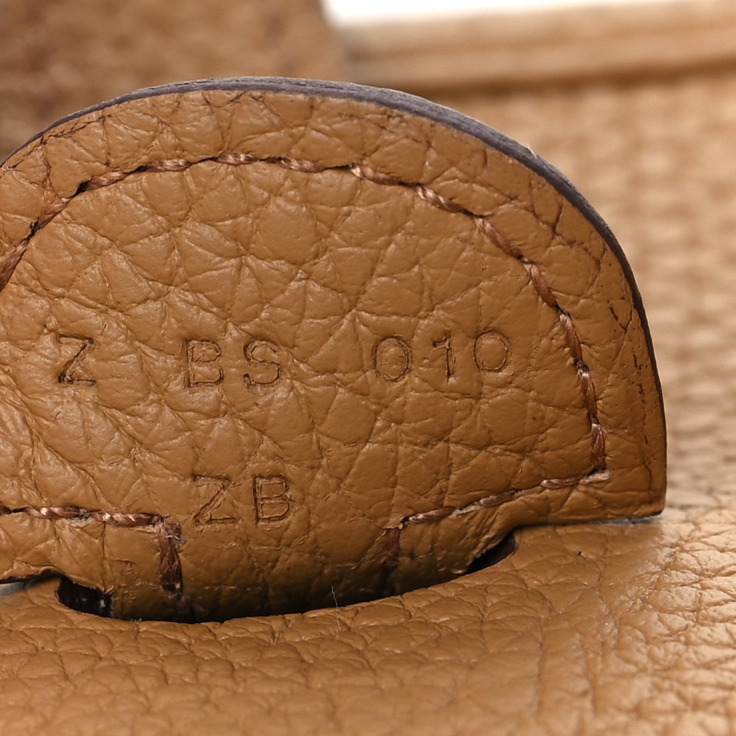 Hermes Taurillon Clemence Evelyne III PM Biscuit 6 of 10