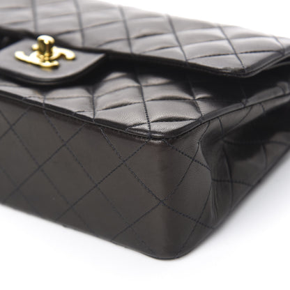 Chanel Lambskin Quilted Small Double Flap Black 11 of 14