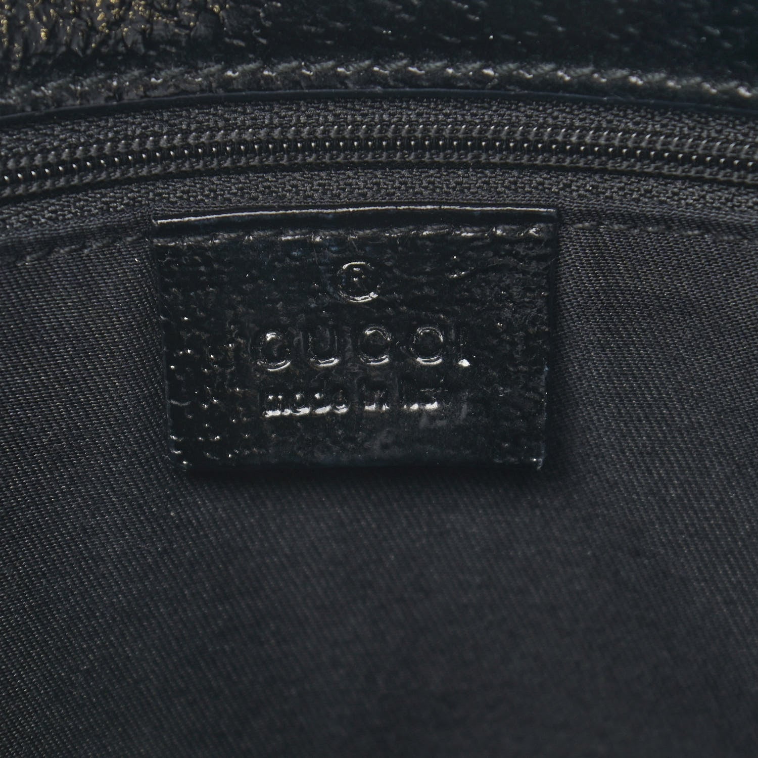Gucci Monogram Eclipse Messenger Bag Black 5 of 10