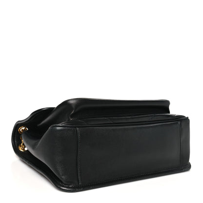 Saint Laurent Lambskin Matelasse Monogram Medium Niki Chain Satchel Black 4 of 10