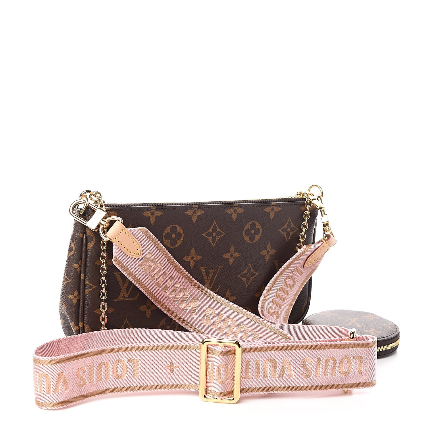 Louis Vuitton Monogram Multi Pochette Accessories Rose Clair 3 of 12