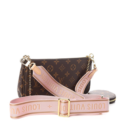 Louis Vuitton Monogram Multi Pochette Accessories Rose Clair 3 of 12