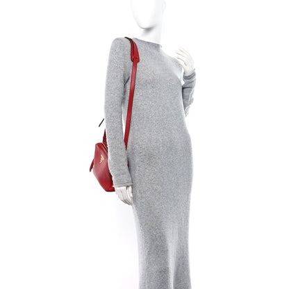 Prada Vitello Phenix Camera Bag Rosso 2 of 12