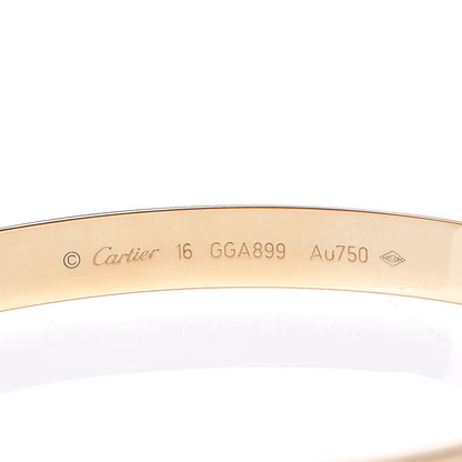 Cartier 18K Yellow Gold LOVE Bracelet 16 5 of 6