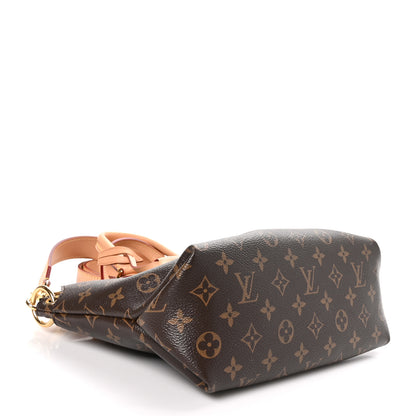 Louis Vuitton Monogram Flower Zipped Tote PM Beige 4 of 9
