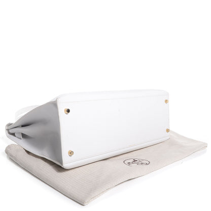 Hermes Epsom Kelly Sellier 40 White 19 of 25