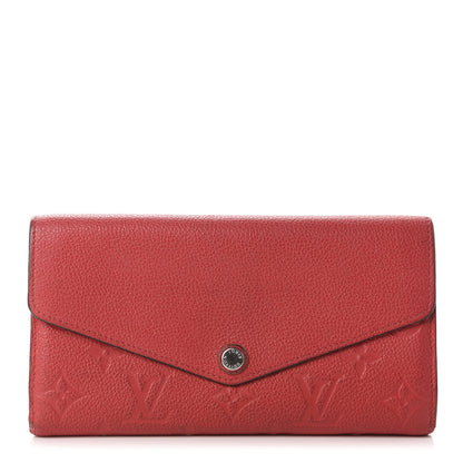 Louis Vuitton Empreinte Sarah Wallet NM Cherry 1 of 16