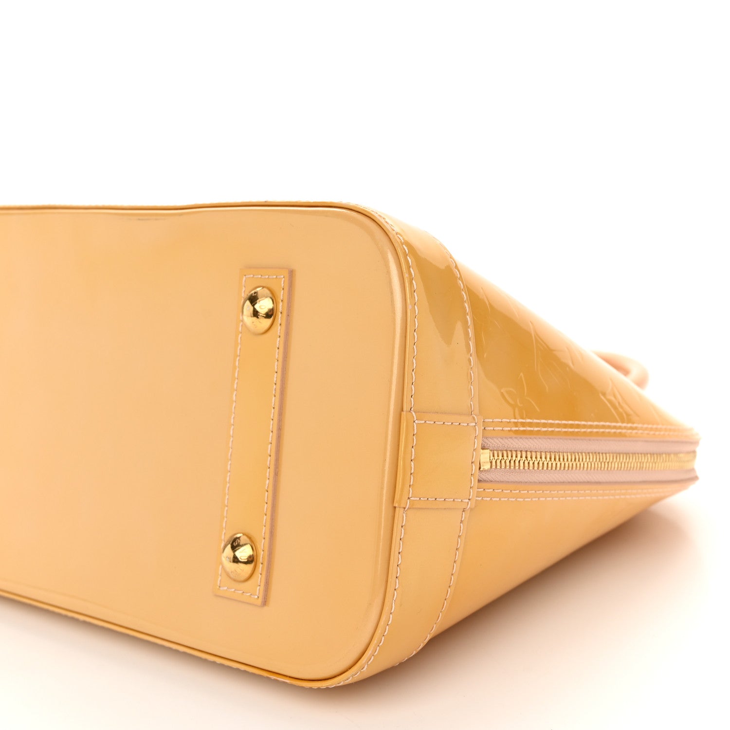 Louis Vuitton Vernis Alma PM Citrine 9 of 12