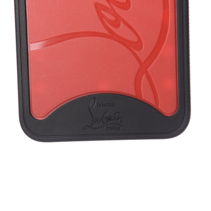 Christian Louboutin Calfskin Loubiphone Sneakers iPhone11 Case Black Red 5 of 5