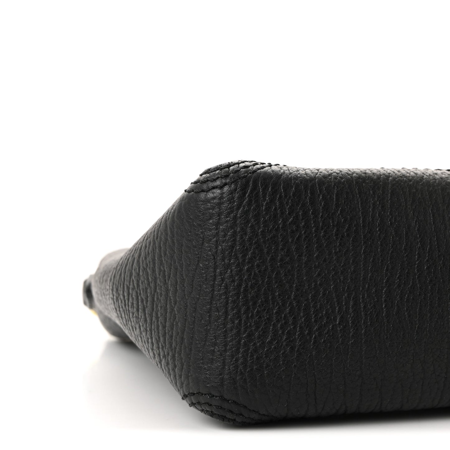 Textured Calfskin Mini Pashli Satchel Black