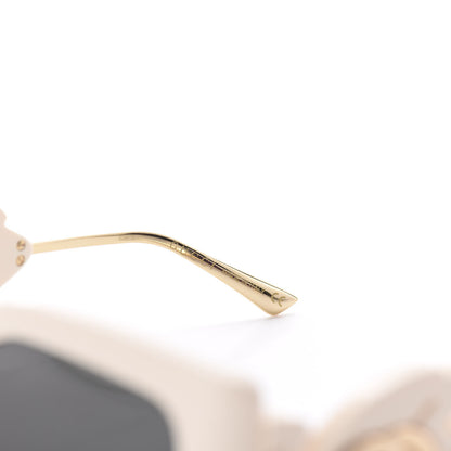 Gucci Acetate Square Frame Wing Sunglasses GG0535S Ivory 5 of 6