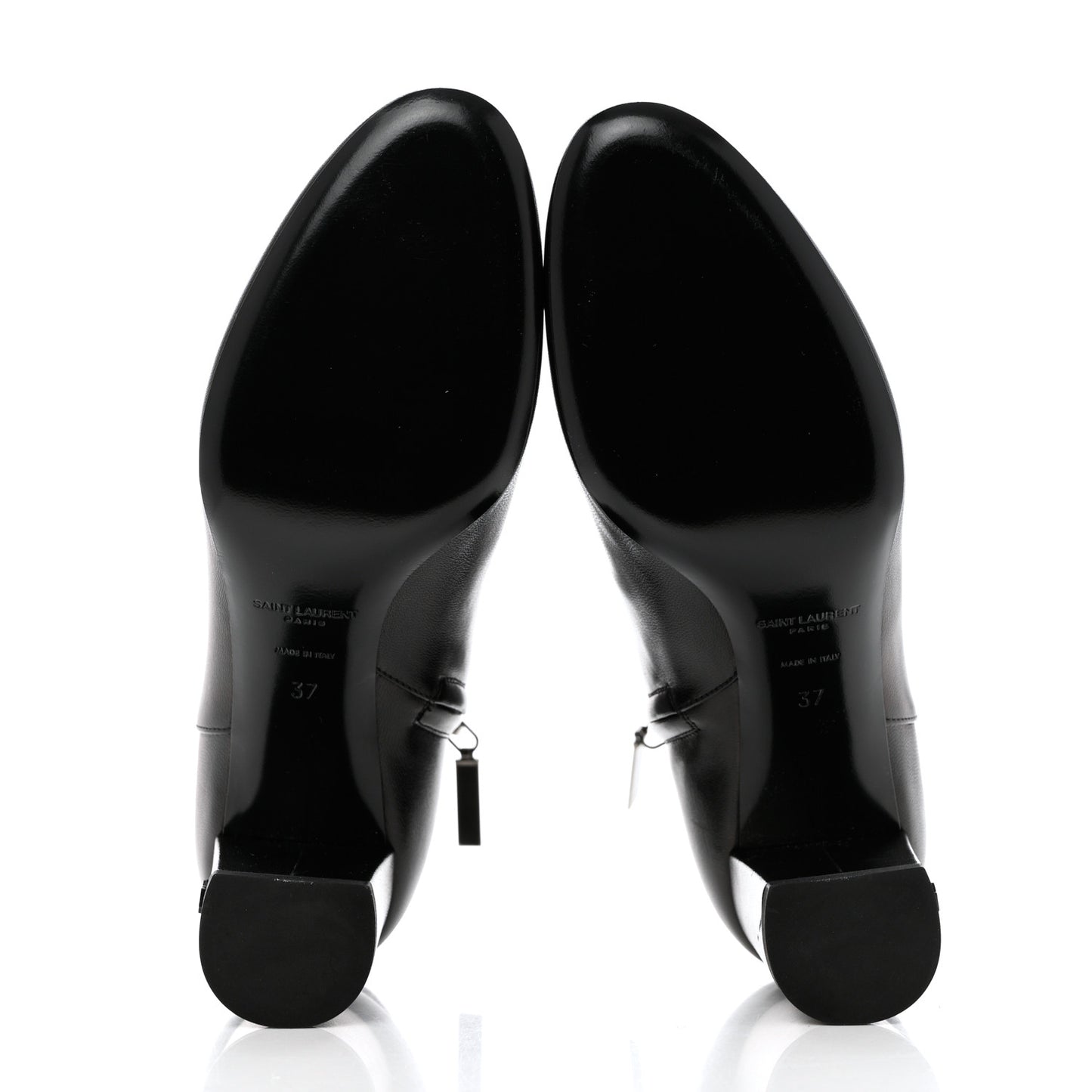 Nappa Loulou Ankle Zip Boot 37 Black