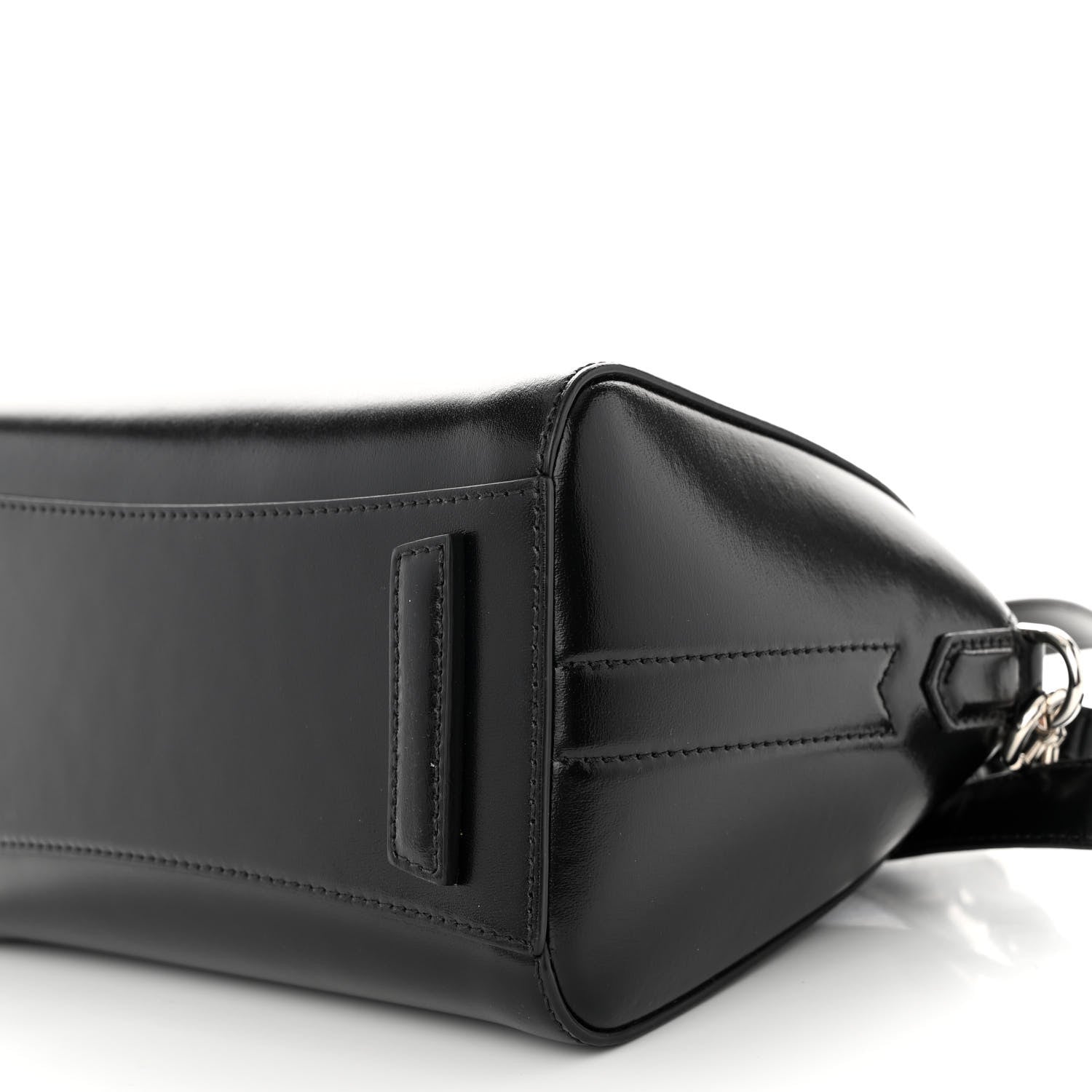 Givenchy Shiny Lord Calfskin Mini Antigona Black 9 of 9