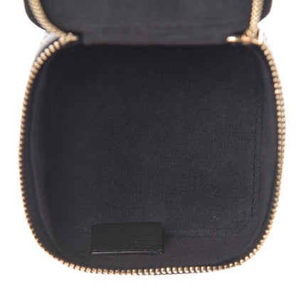 Chanel Caviar Quilted Jewelry Travel Case Black 5 of 8