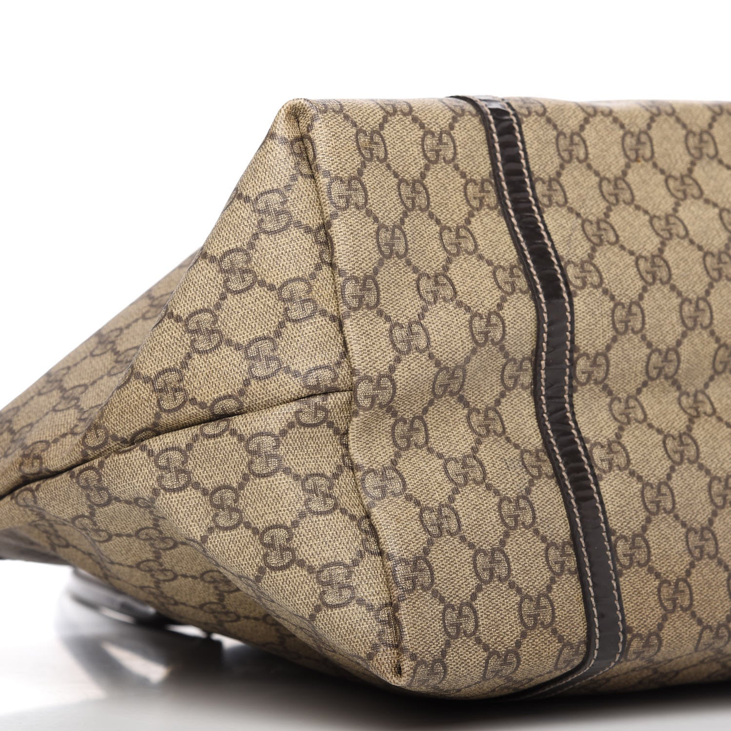 Gucci GG Plus Monogram Large Joy Tote Dark Brown 6 of 10