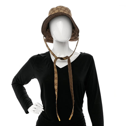 Gucci Canvas Monogram Reversible Bucket Hat M Brown 2 of 13