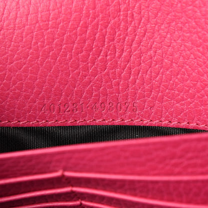 Gucci Dollar Calfskin Crystal Mini Dionysus Chain Wallet Box Pink 7 of 10