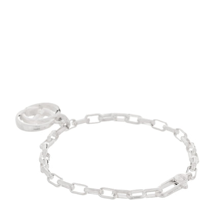 Gucci Sterling Silver Interlocking GG Bracelet 2 of 4