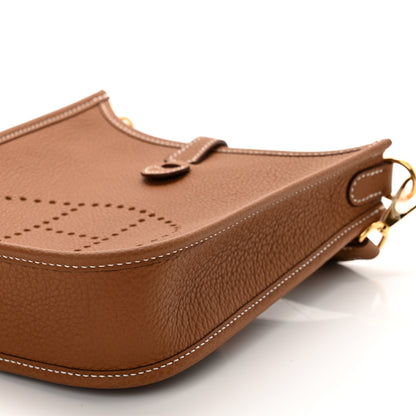 Hermes Taurillon Maurice Evelyne TPM Gold 10 of 11