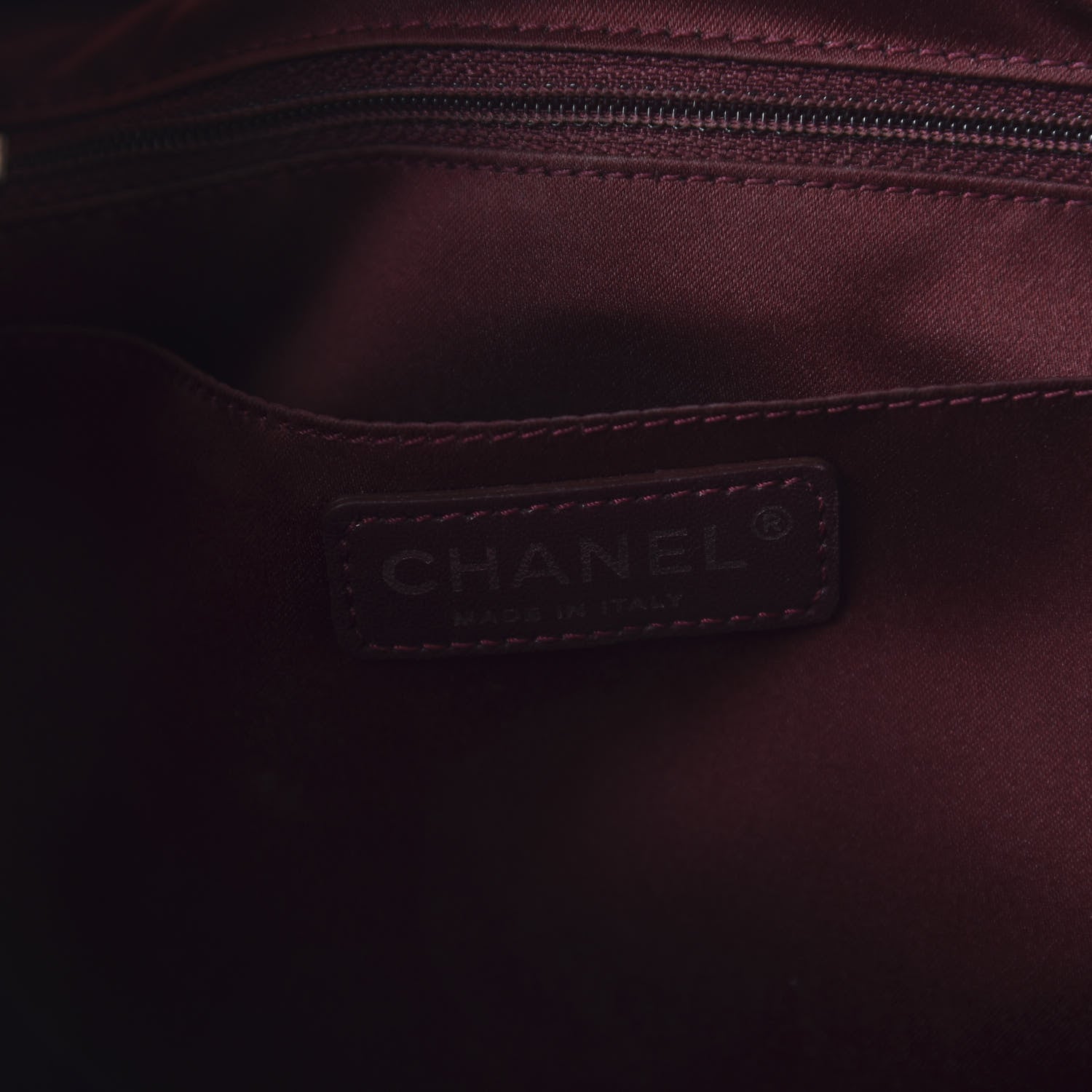 Chanel Caviar Cerf Executive Shopper Tote Black 6 of 12