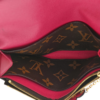 Louis Vuitton Monogram Bloom Flower Emilie Wallet Fuchsia 5 of 13