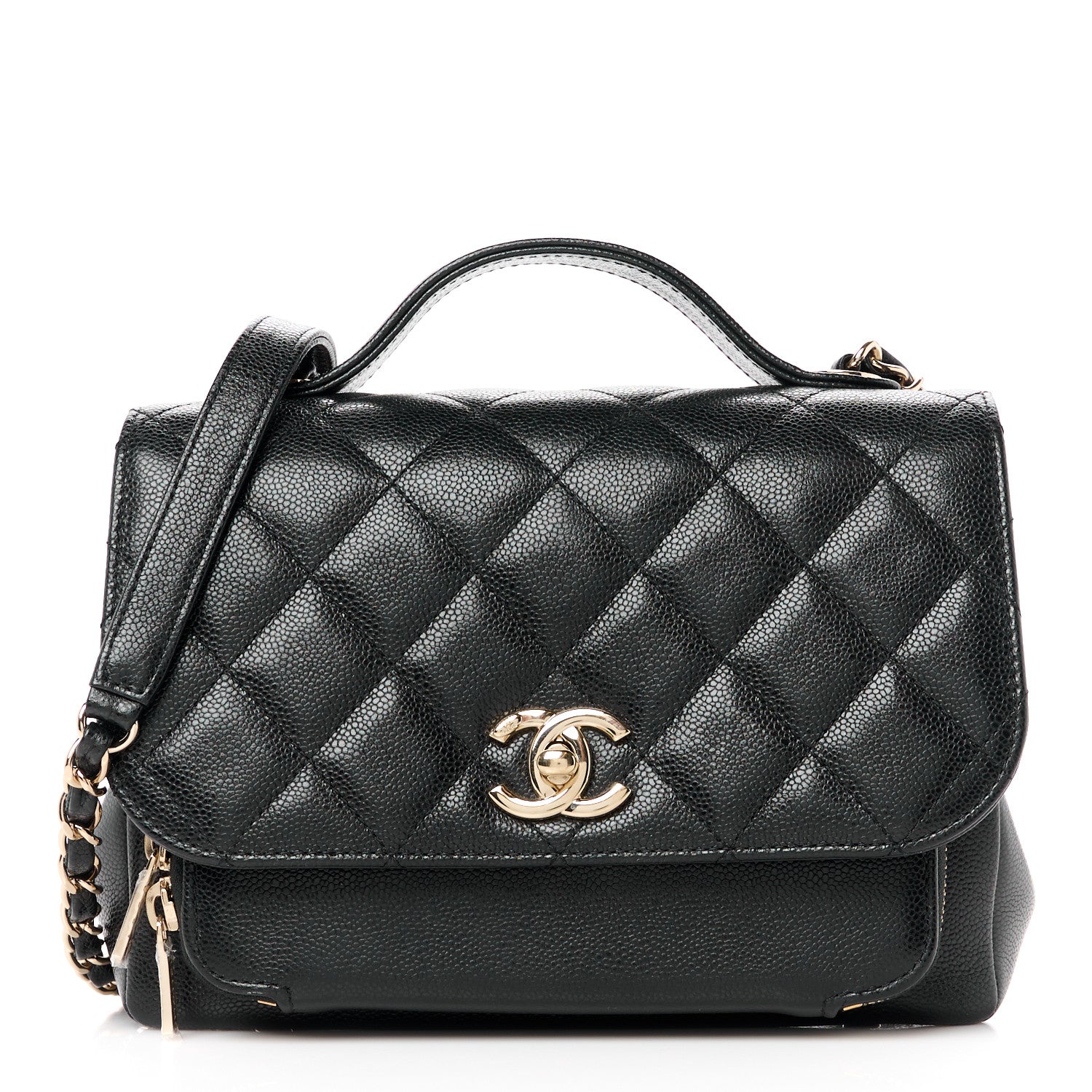 Chanel Caviar Quilted Medium Business Affinity Flap Black 1 of 11