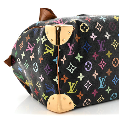 Louis Vuitton Monogram Multicolor Speedy 30 Black 8 of 10