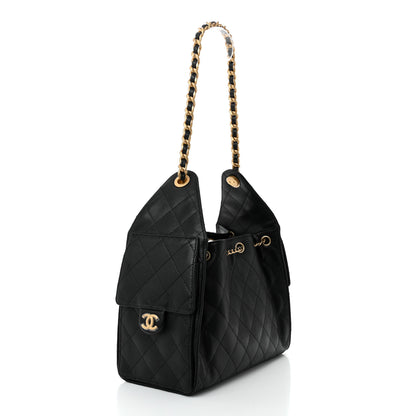 Chanel Caviar Quilted Small Chanel 25 Handbag Black 3 of 11