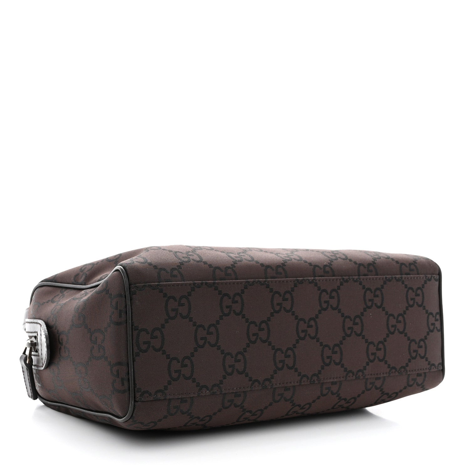 Gucci Nylon Monogram Small Boston Dark Brown 4 of 10