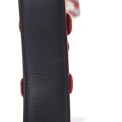 Fendi Calfskin Flowerland Studded Strap You Ardesia Blue Notte 4 of 5