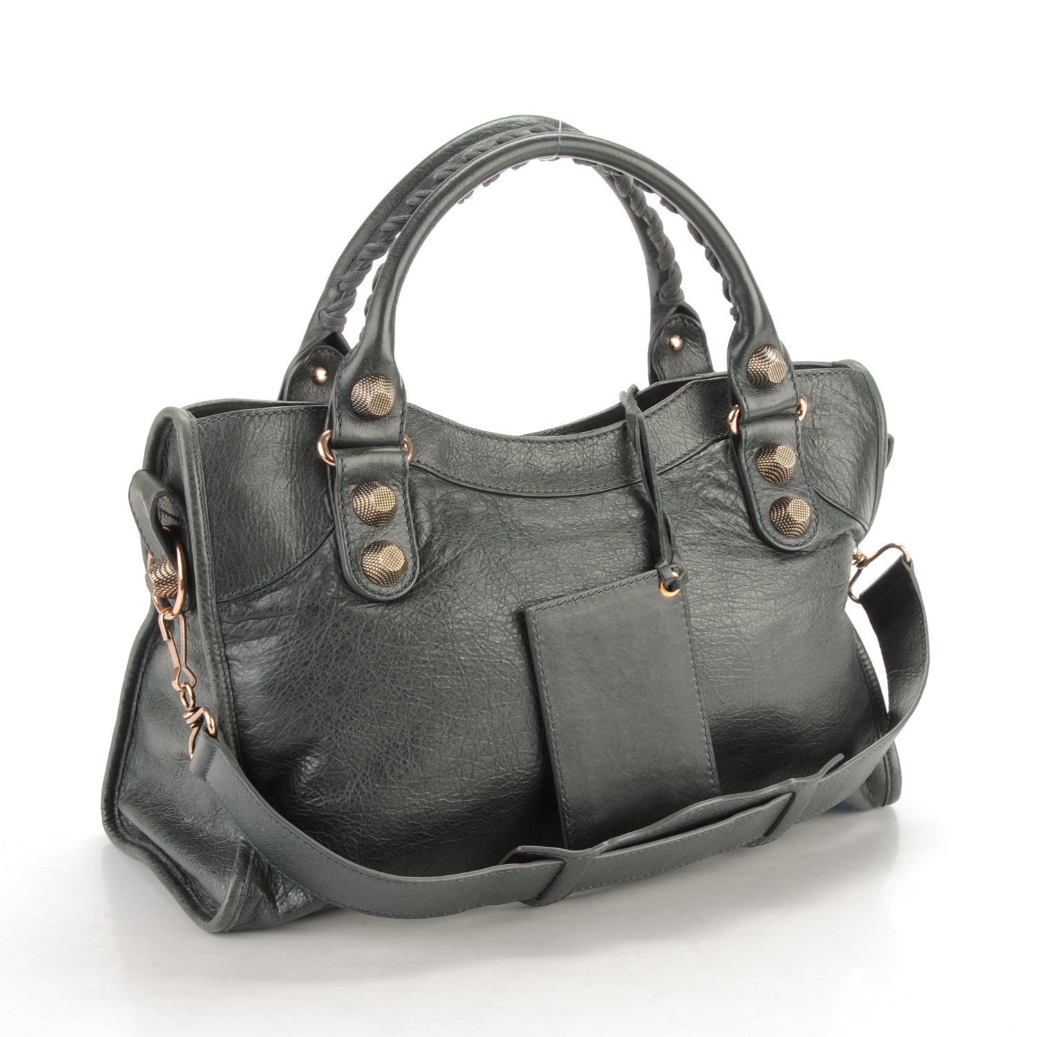 Balenciaga Agneau Giant 21 Rose Gold Hardware City Anthracite 3 of 7
