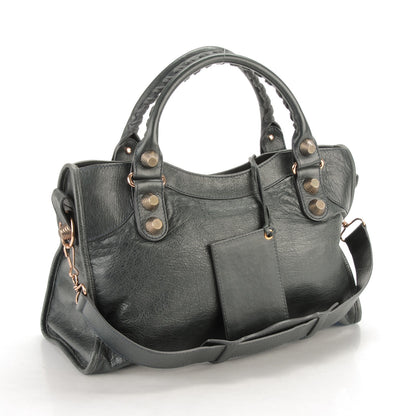Balenciaga Agneau Giant 21 Rose Gold Hardware City Anthracite 3 of 7
