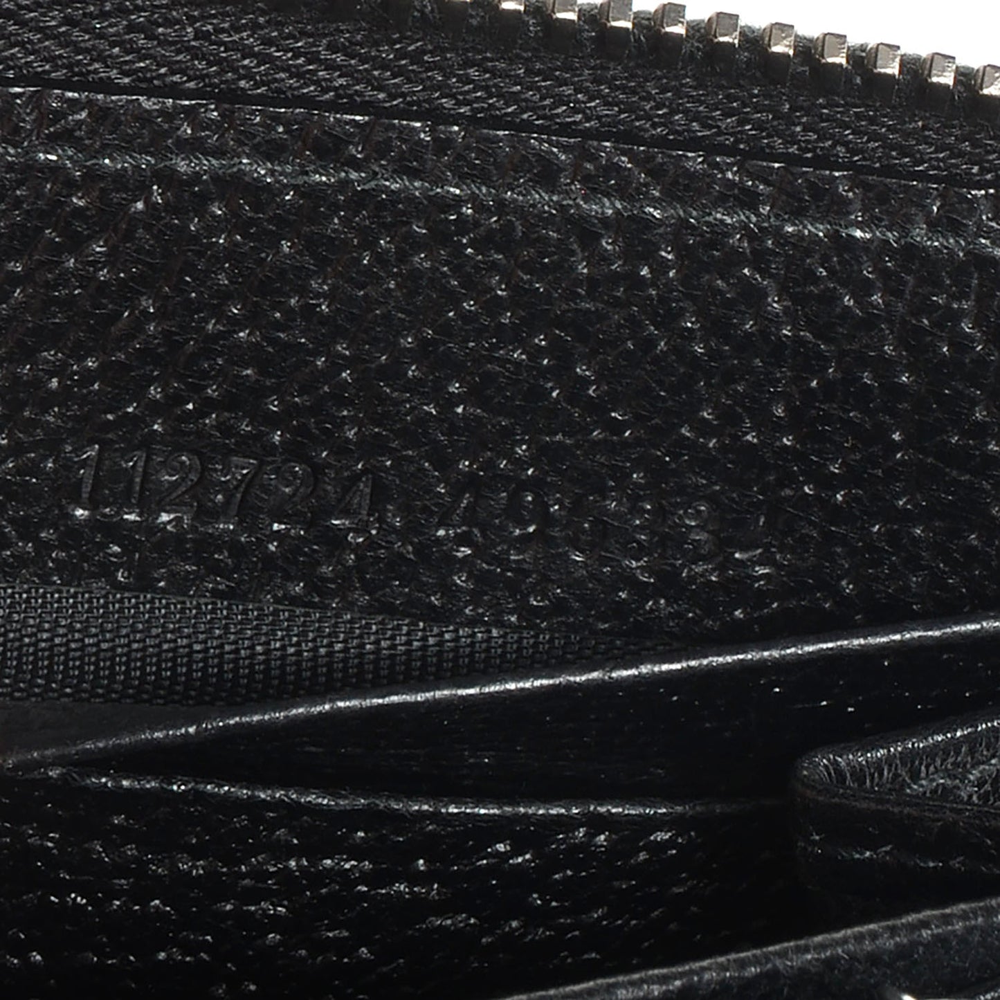 Monogram Zip Around Wallet Black