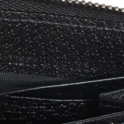 Gucci Monogram Zip Around Wallet Black 5 of 6