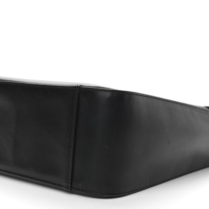 Burberry Calfskin House Check Small Tote Black 9 of 9