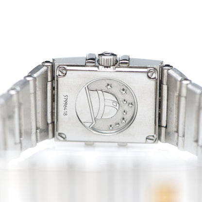 Omega Stainless Steel Pink Mother of Pearl 15mm Constellation Quadra Quartz Watch 1531.73 4 of 4