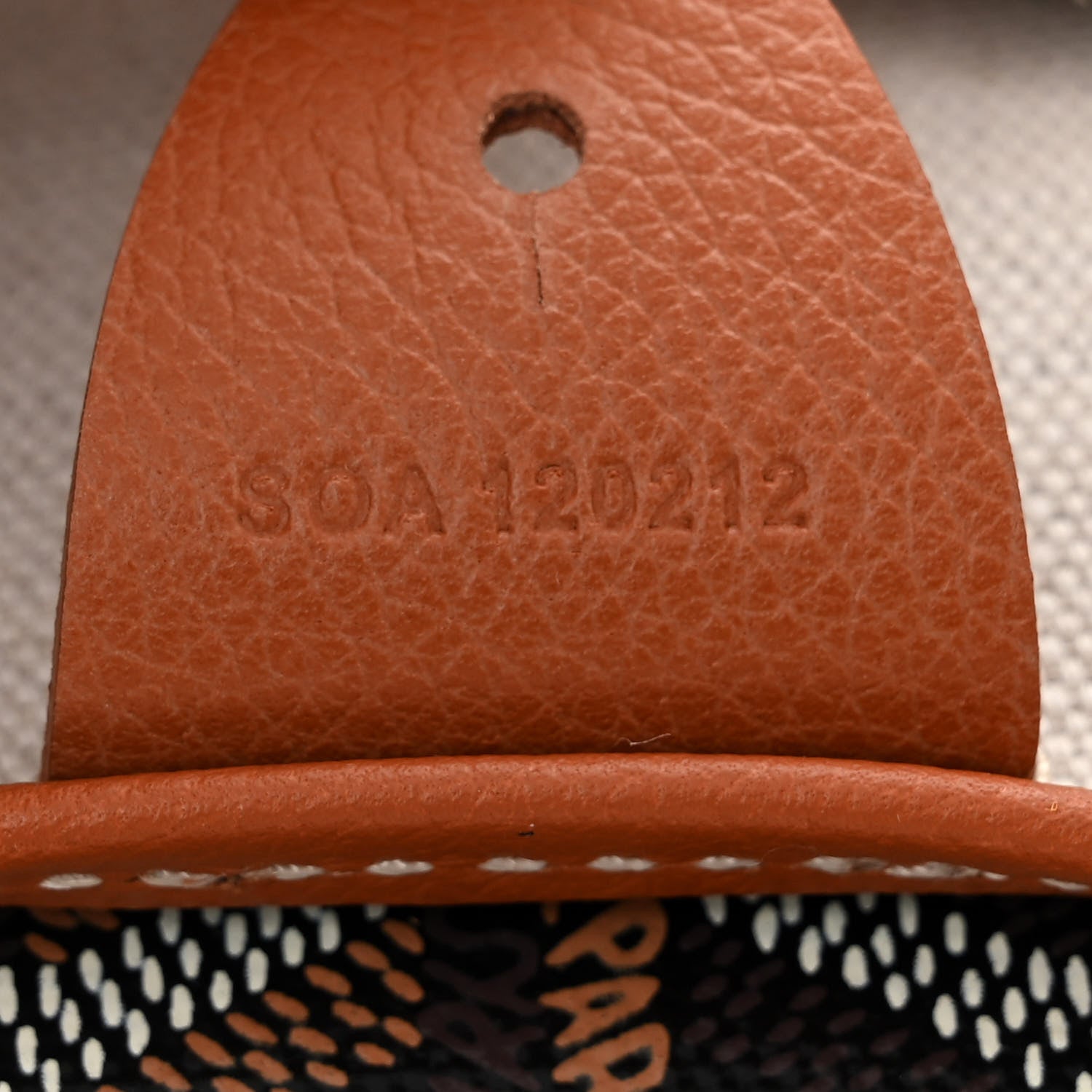 Goyard Goyardine Artois MM Black Gold 7 of 12