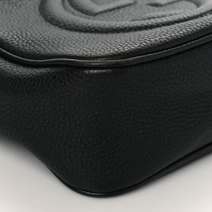 Gucci Pebbled Calfskin Small Soho Disco Bag Black 9 of 10